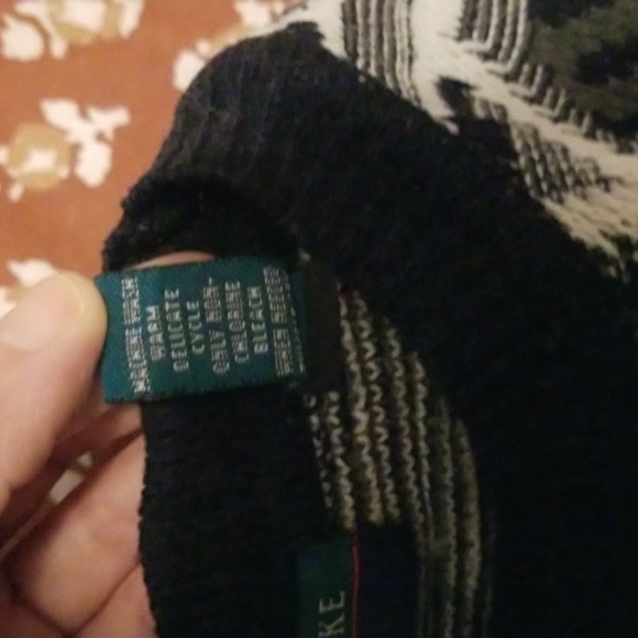 Vintage 90s Claybrooke Knitted Crewneck Sweater size Large - Picture 6 of 7